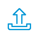 Arrow-Outbox-icon-130x130-blue
