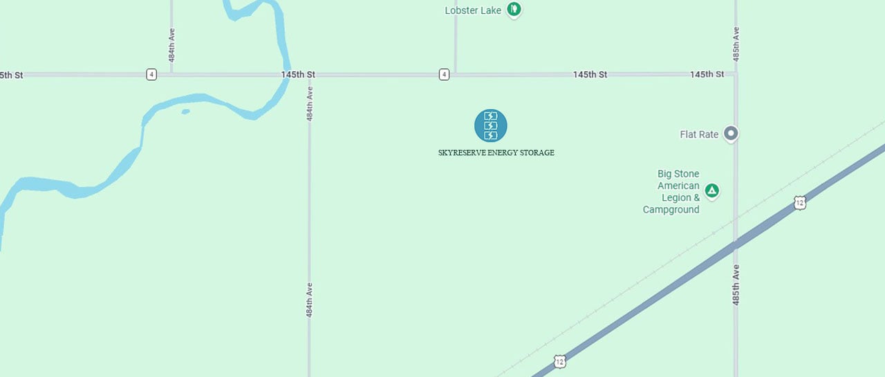 SkyReserve Energy Storage project map. SkyReserve Energy Storage project map.