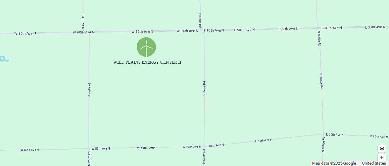 wild-plains-energy-center-ii-map wild-plains-energy-center-ii-map